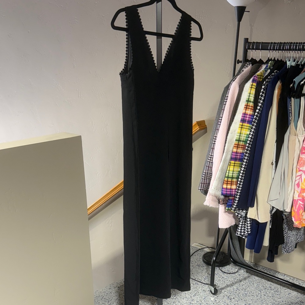 The Kooples Elegant Vestiaire  Black Maxi Dress New With Tags